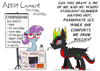 Artist Lament (Not Today, Not EVER)