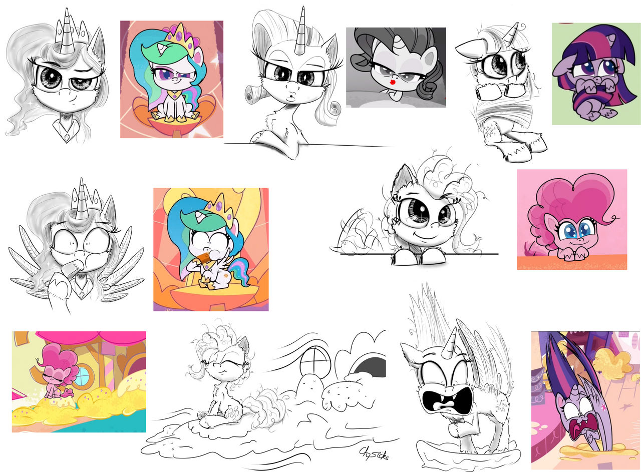 Pony Life Sketches
