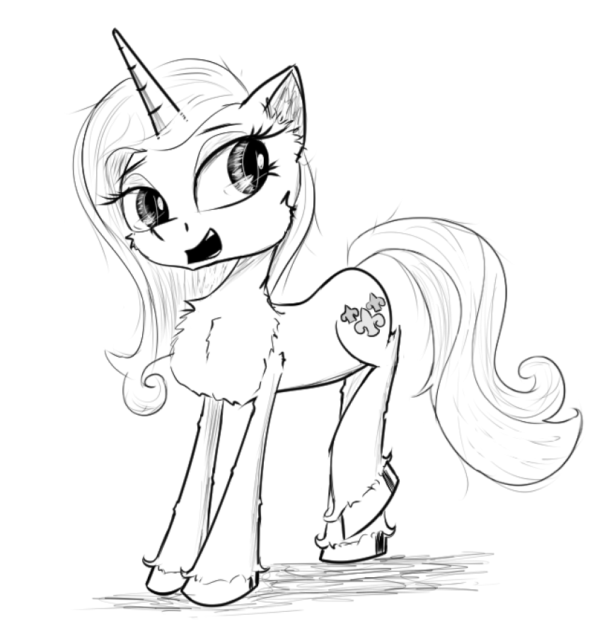 Fleur De Lis sketch