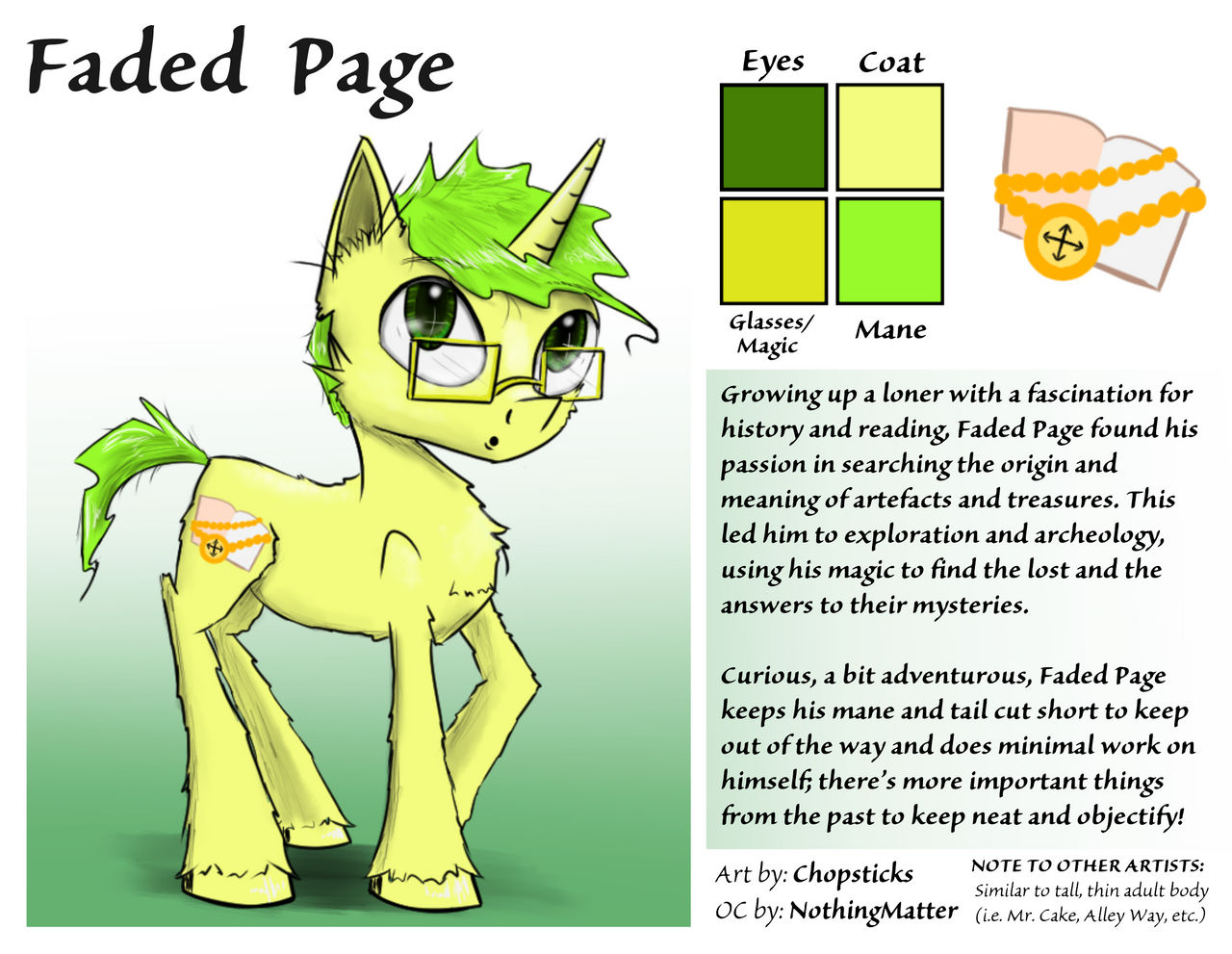Faded Page (Ref Sheet)