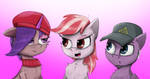 The Crew Trio by Chopsticks-Pony