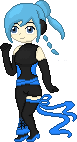 GLASSLOID Rain Amaya Sprite [Commission] by Cidiot