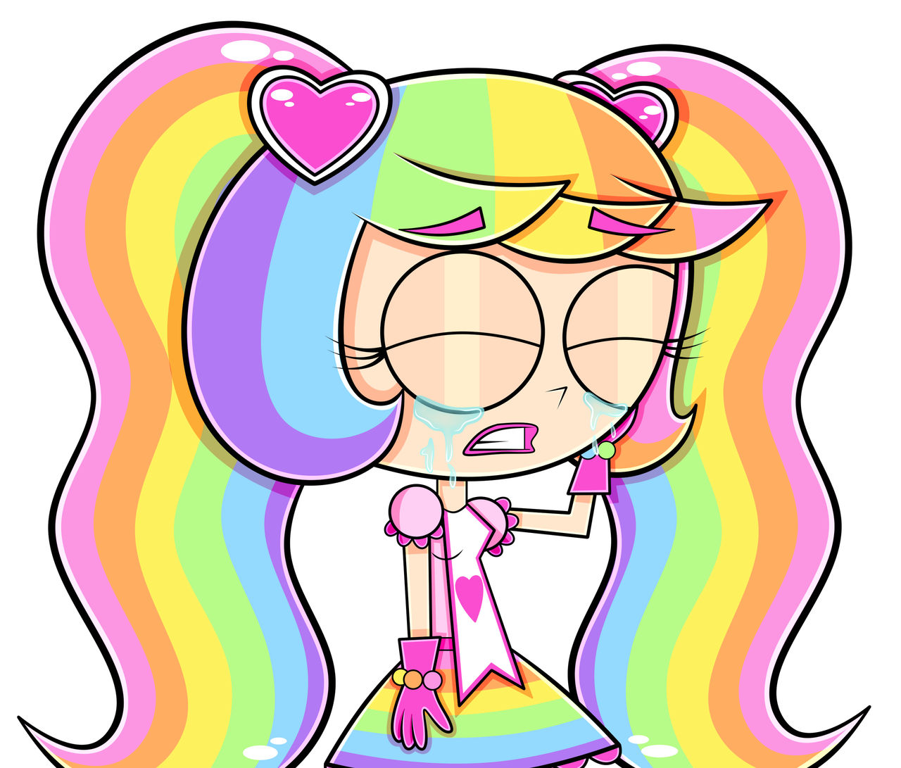 Rainbow Vivre Crying by SherbertStarKitty05 on DeviantArt