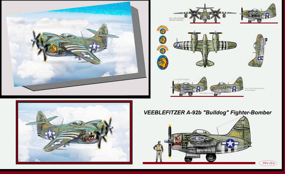 Veeblefitzer A-92b ''Bulldog'' Fighter-Bomber