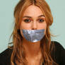 Keira Knightley tape gagged