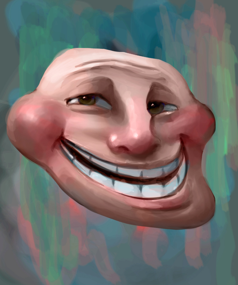 Sad Troll Face by DaveTheSliser on DeviantArt