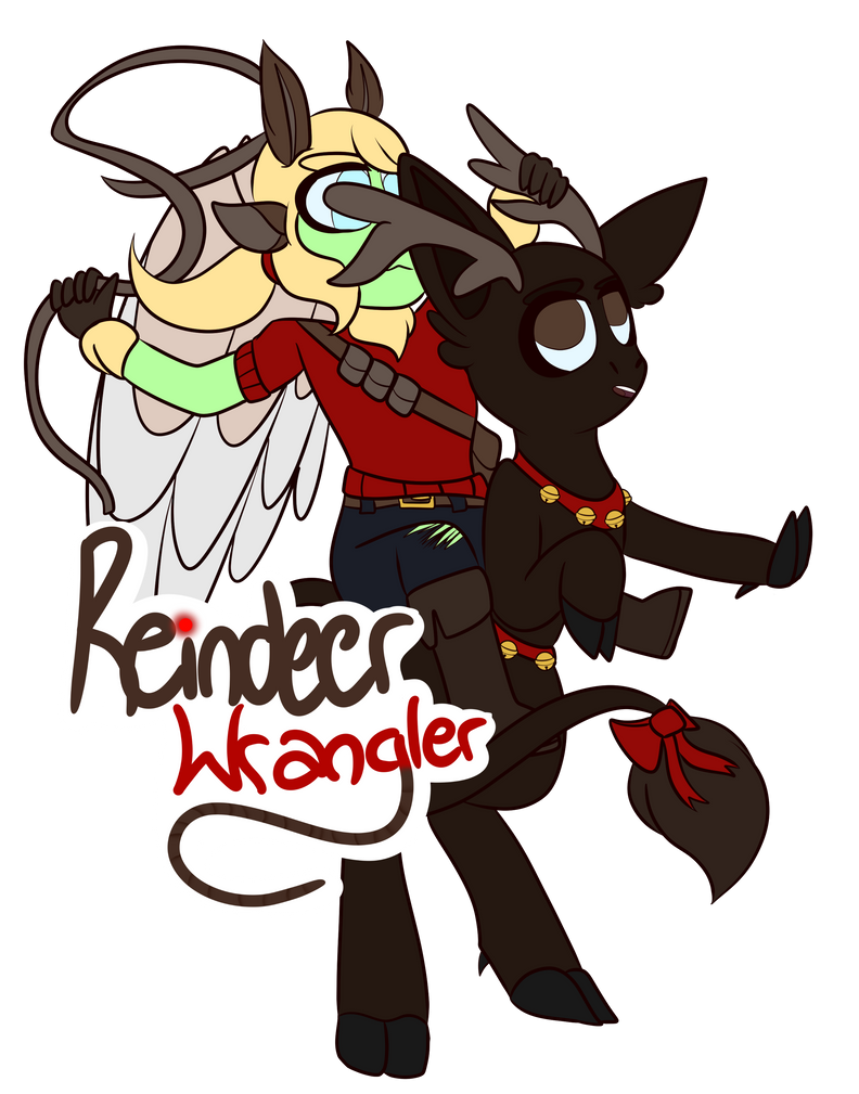 Deviantart Wranglers Reindeer Wrangler by GGDrawsStuff on DeviantArt