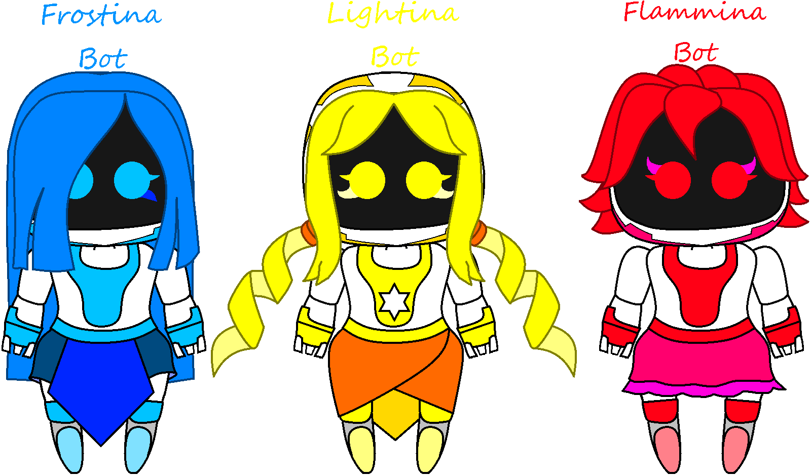 Sister Bot Element sister bots by SandyKim on DeviantArt
