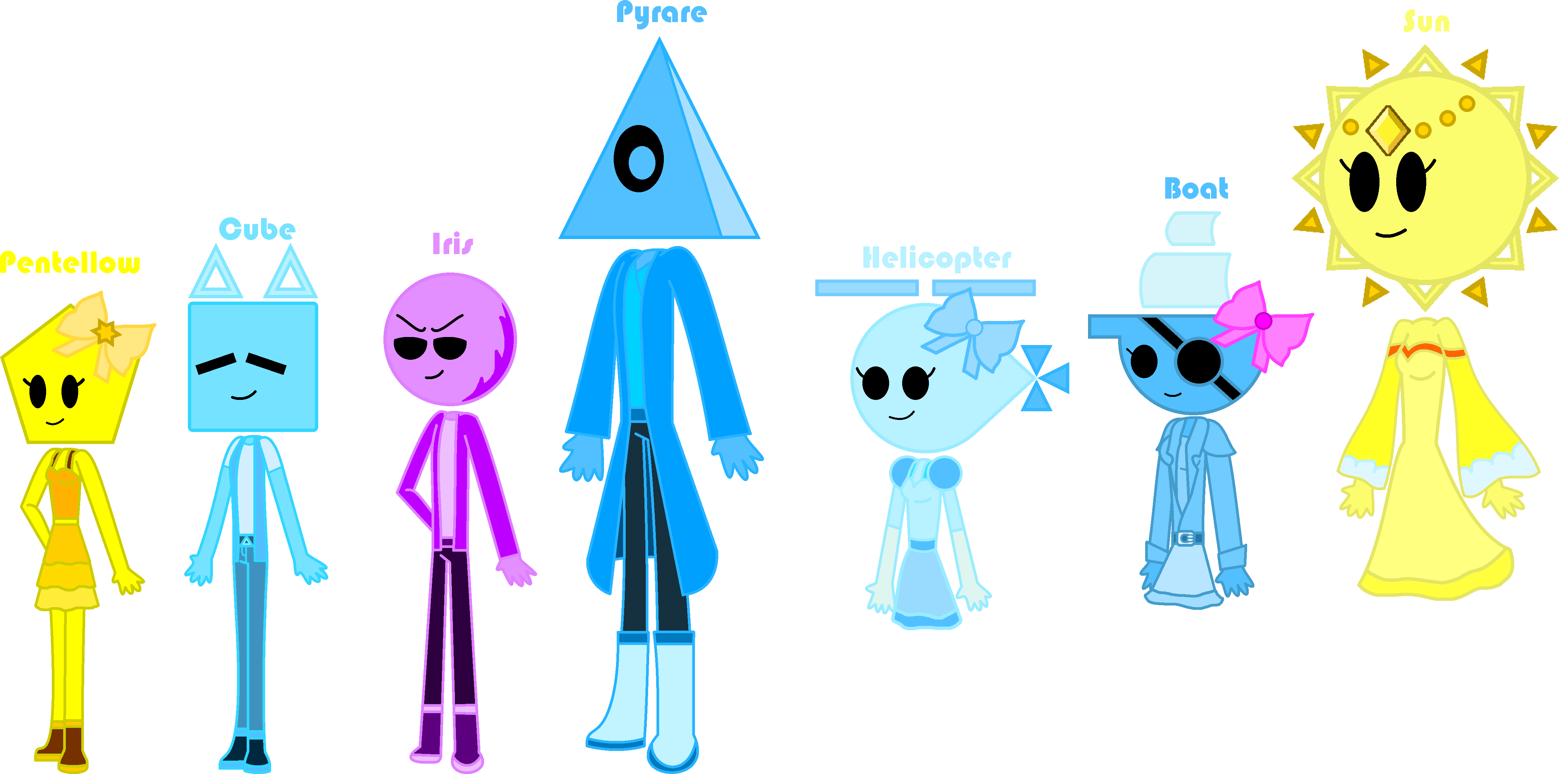 Baldis Basics Characters Chart by jordanli04 on DeviantArt