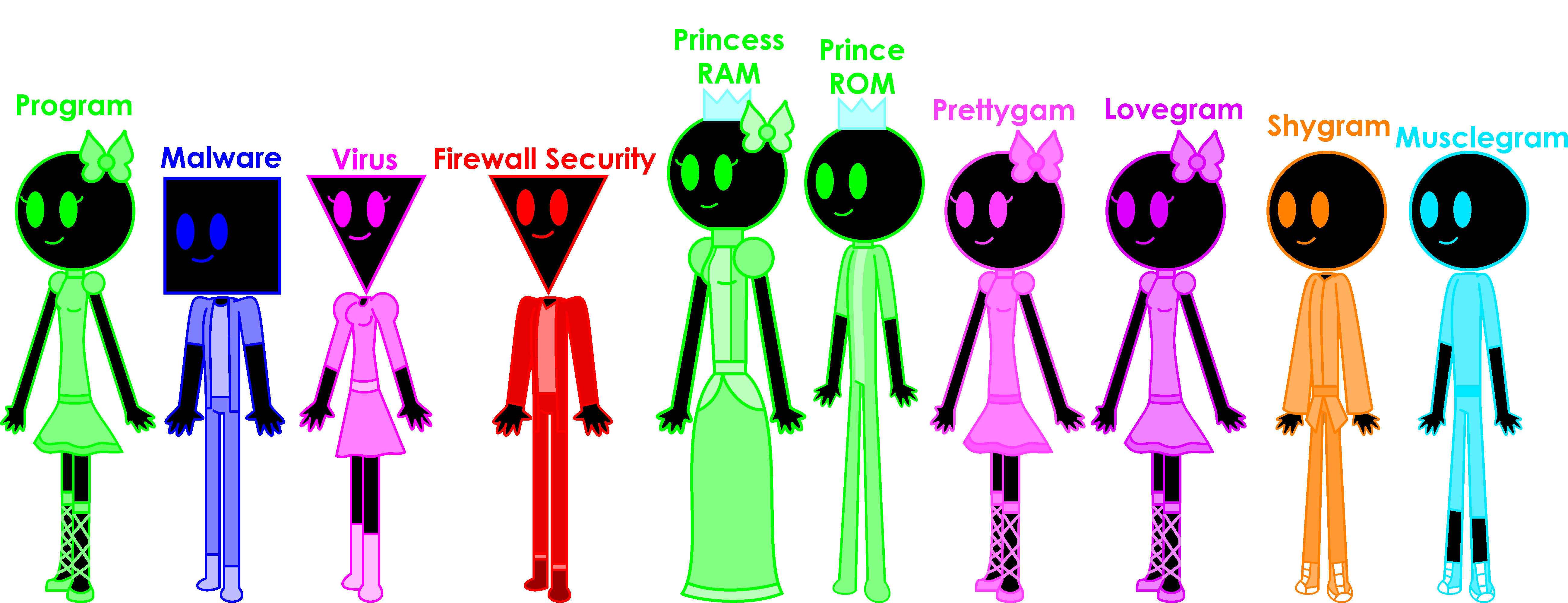 Databrawl Characters in JSAB LTYH Part 1 by SandyKim on DeviantArt