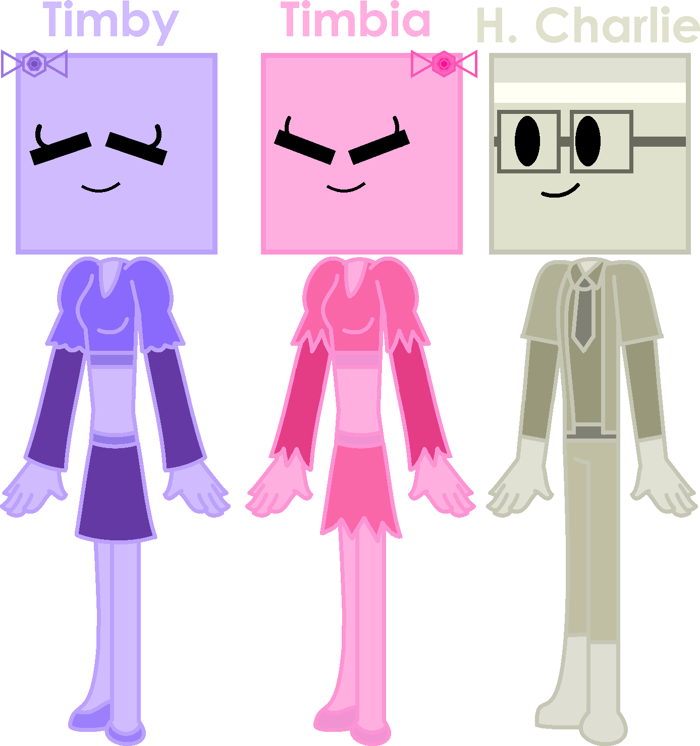Timby, Timbia and H. Charlie in LTYH by SandyKim on DeviantArt