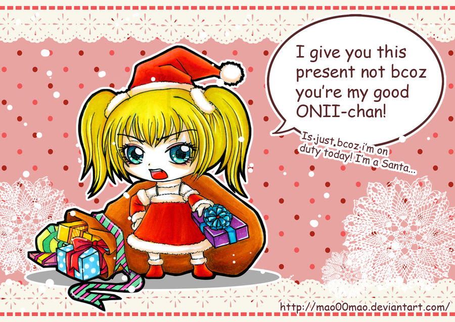 chibi santa