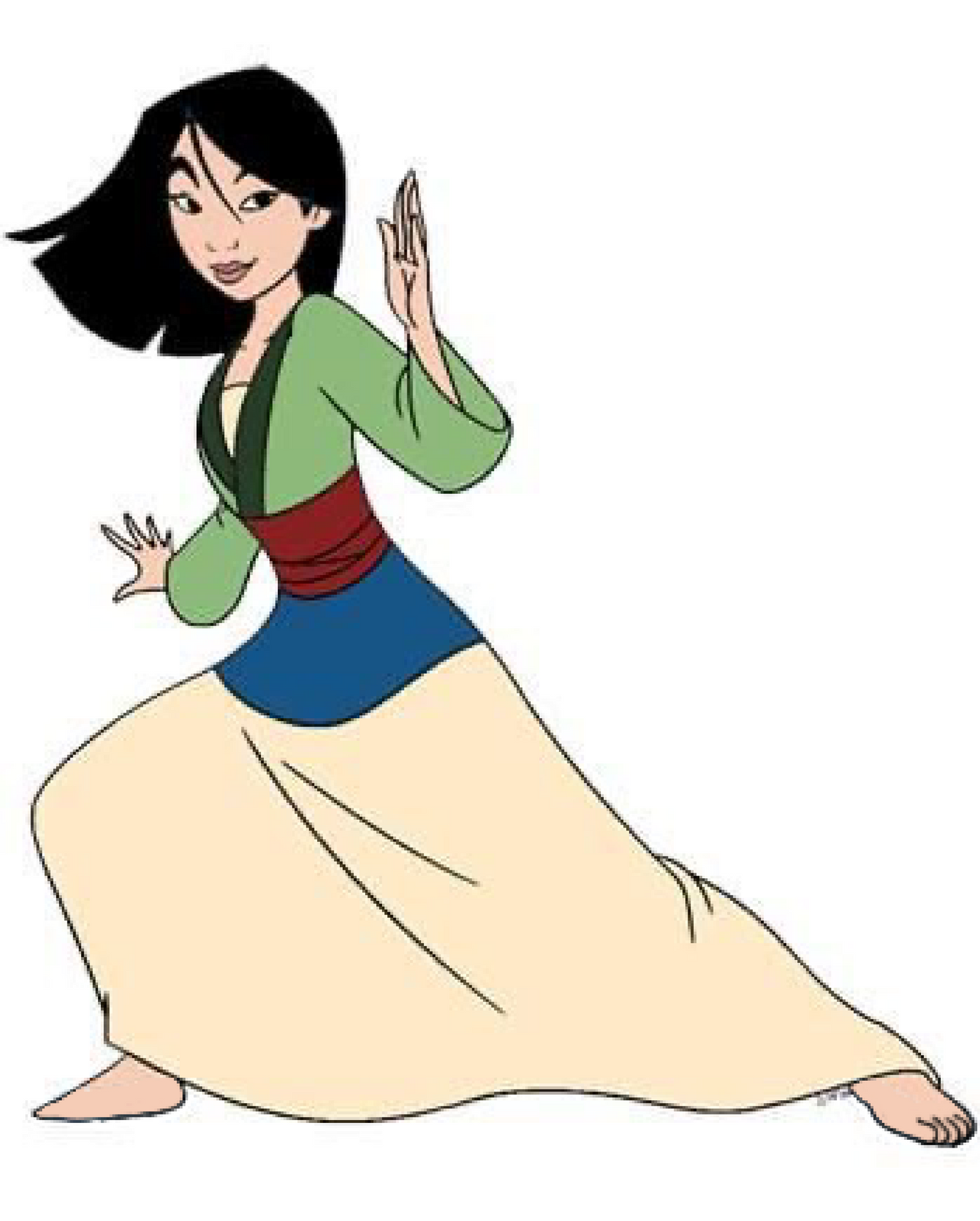 Mulan Rbti Barefoot Mulan vector 3 by Disneywo on DeviantArt