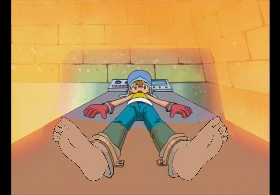 Shackled Foot Sora bare feet shackles by Disneywo on DeviantArt