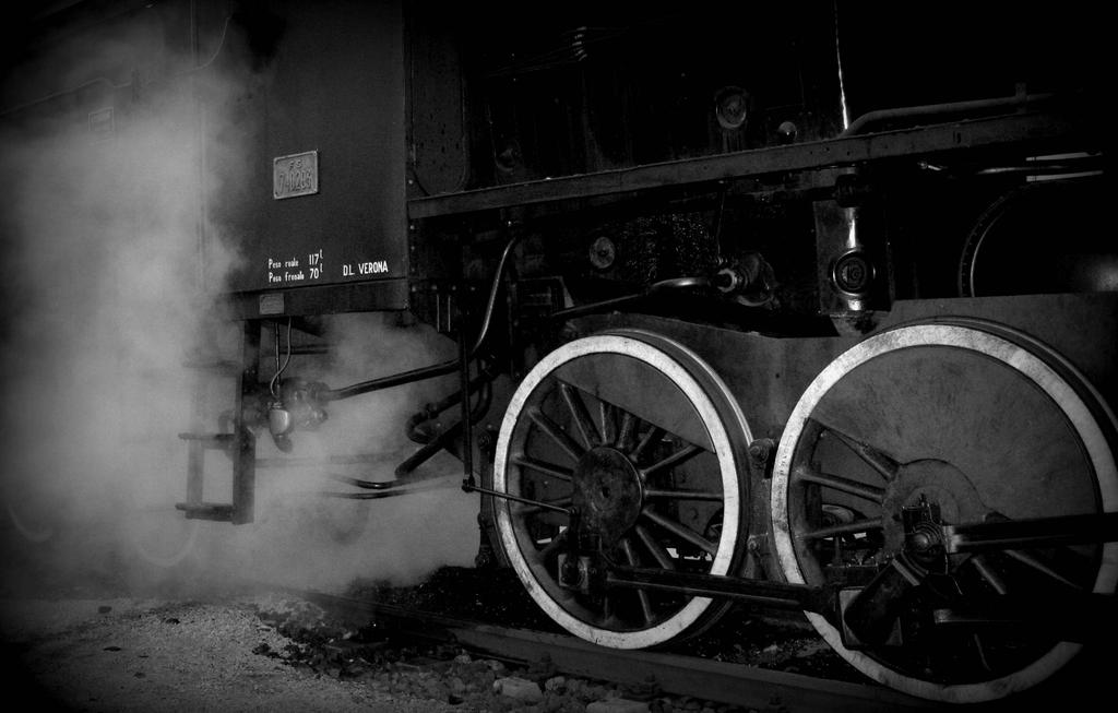 Treno a vapore - Steam train