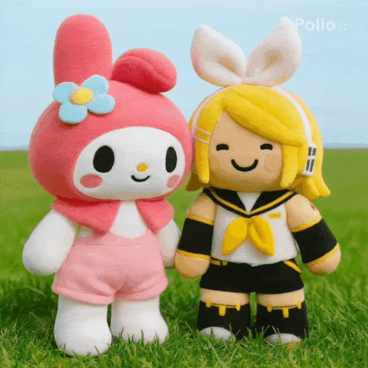 My Melody and Rin Kagamine (GIF Animation) by Sachichanuw on DeviantArt