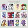 2012 Art Summary