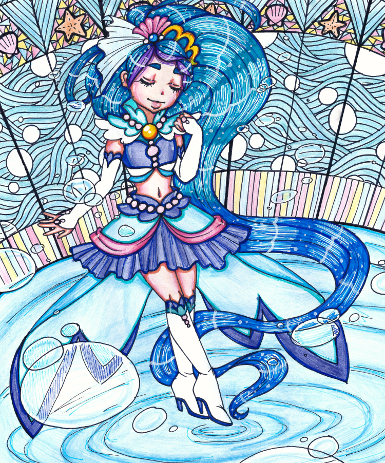 Princess of the seas, Cure Mermaid