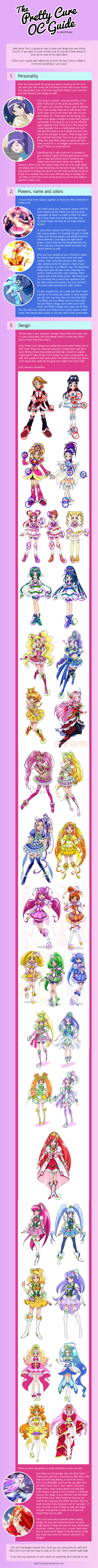 The Pretty Cure OC Guide