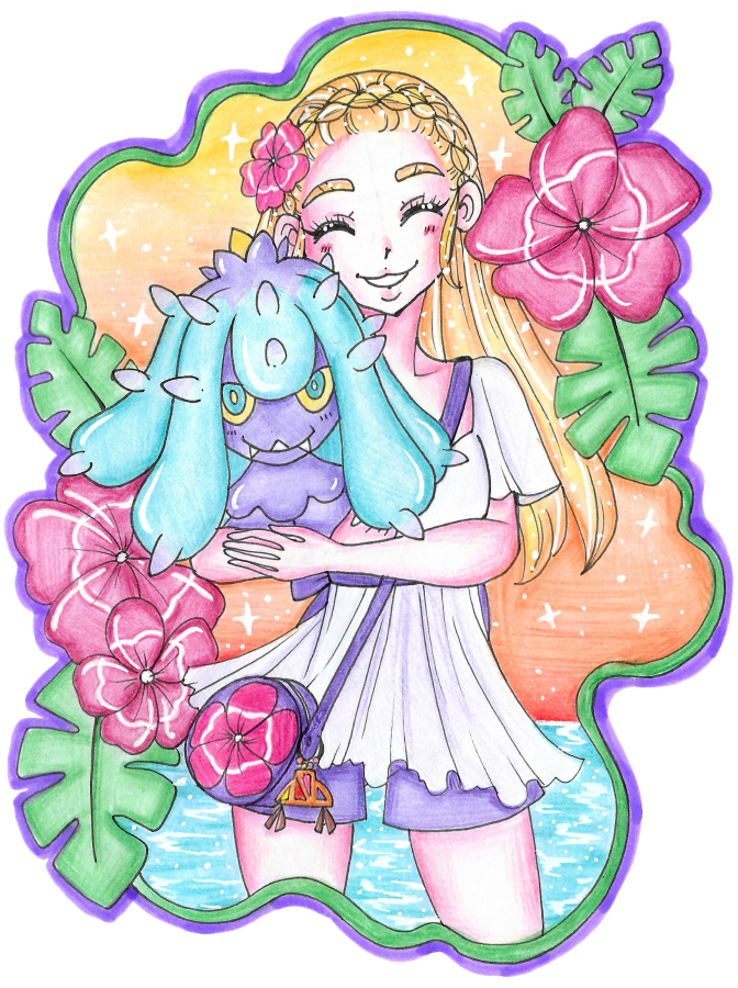 Pokemon Trainer Sophie [ART TRADE]