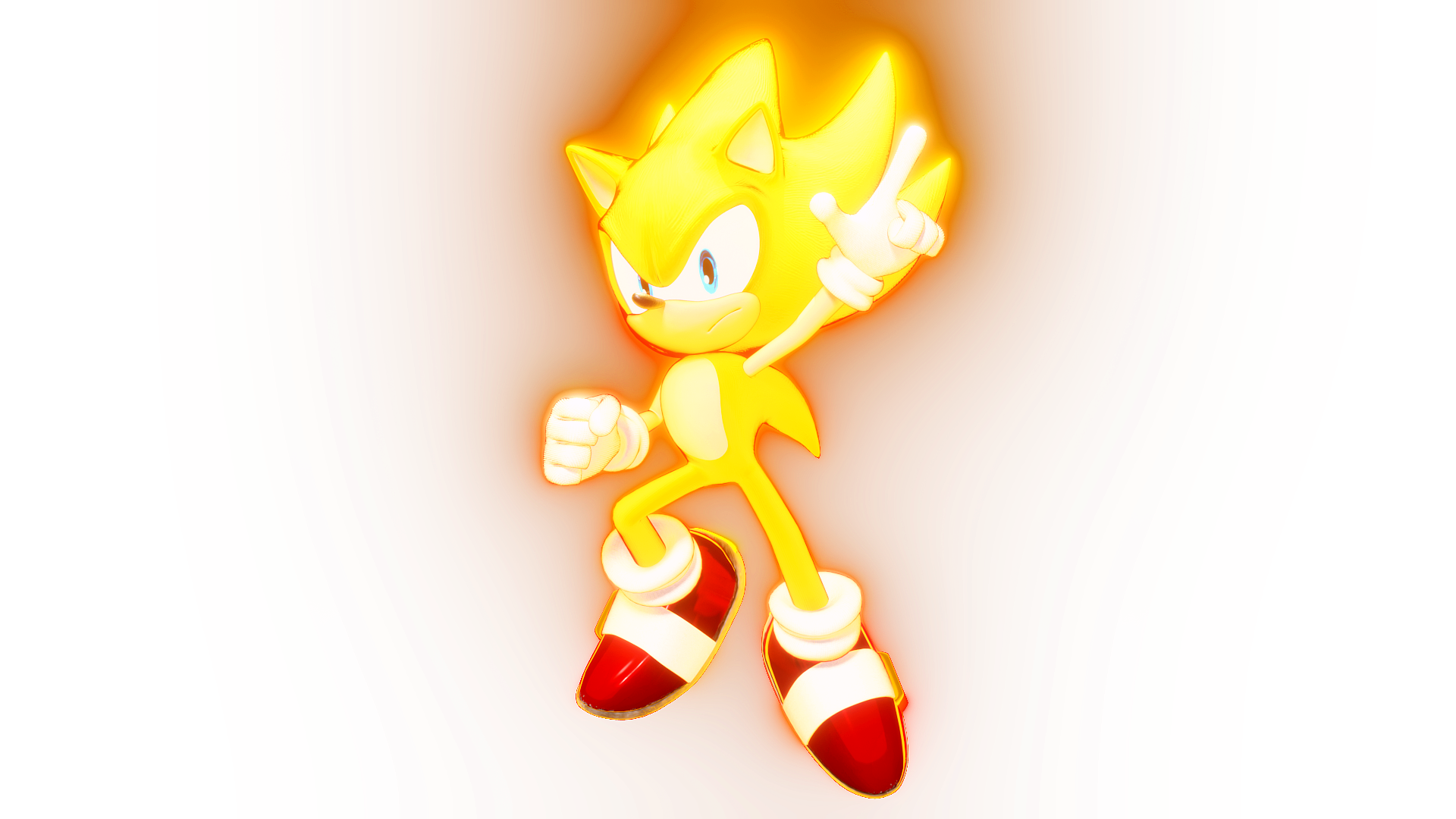 Super Sonic 2 Render by SrViniciusRF on DeviantArt