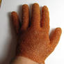 Wire crochet glove