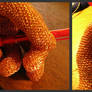 Wire crochet glove 2