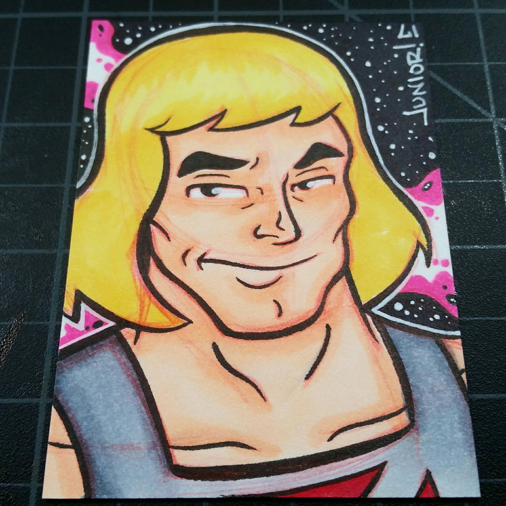 He-Man Sketchcard 