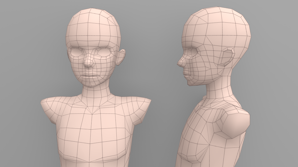 3D Anime Figure Base Male Bust by Under-Raggz on DeviantArt 3D Anime Figure Base Male Bust by Under-Raggz on DeviantArt