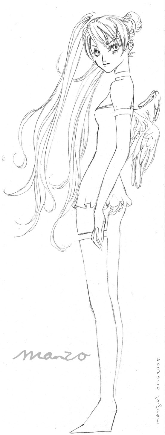 sketch 20050116 love angel