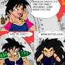 Gine, Bardock and Raditz comic