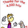 Thanks for 4,000 hits - Rayman