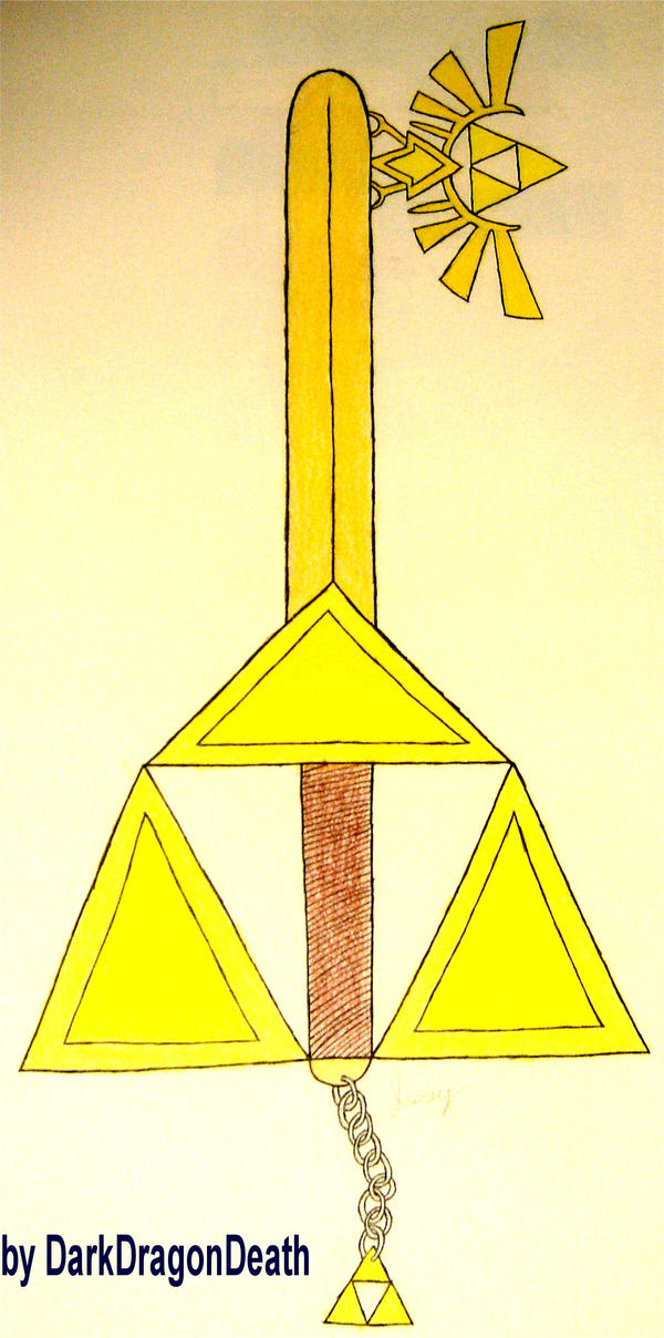 Triforce Keyblade by DarkDragonDeath on DeviantArt