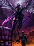 The Abduction Of Psylocke by DavidDeMendoza