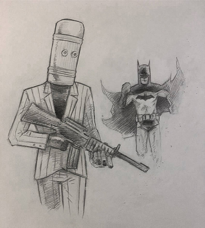 Batman V The Eraser by DavidDeMendoza on DeviantArt