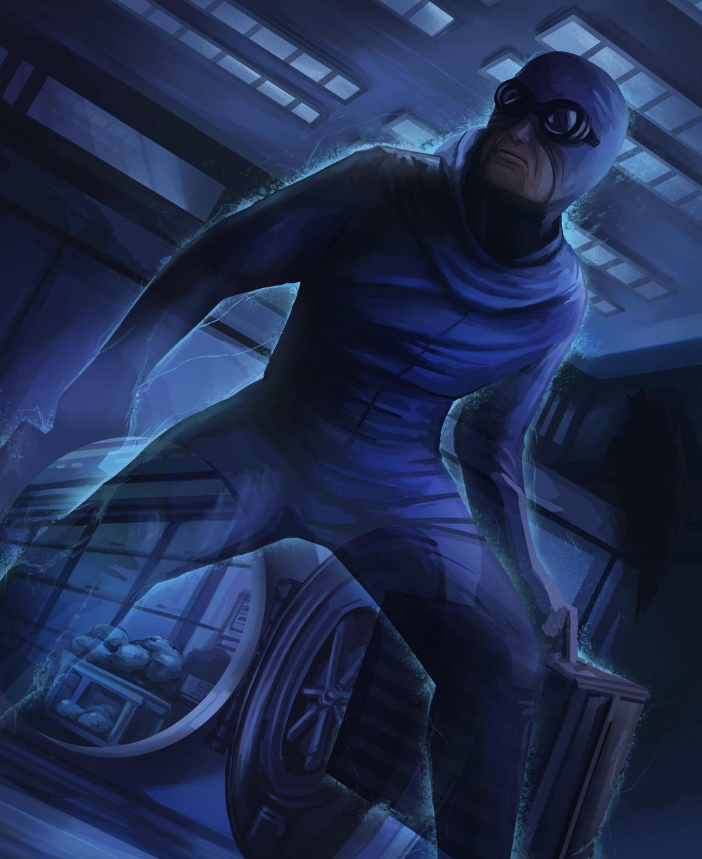 'Hide And Seek' - Batman v Lloyd Ventrix by DavidDeMendoza on DeviantArt