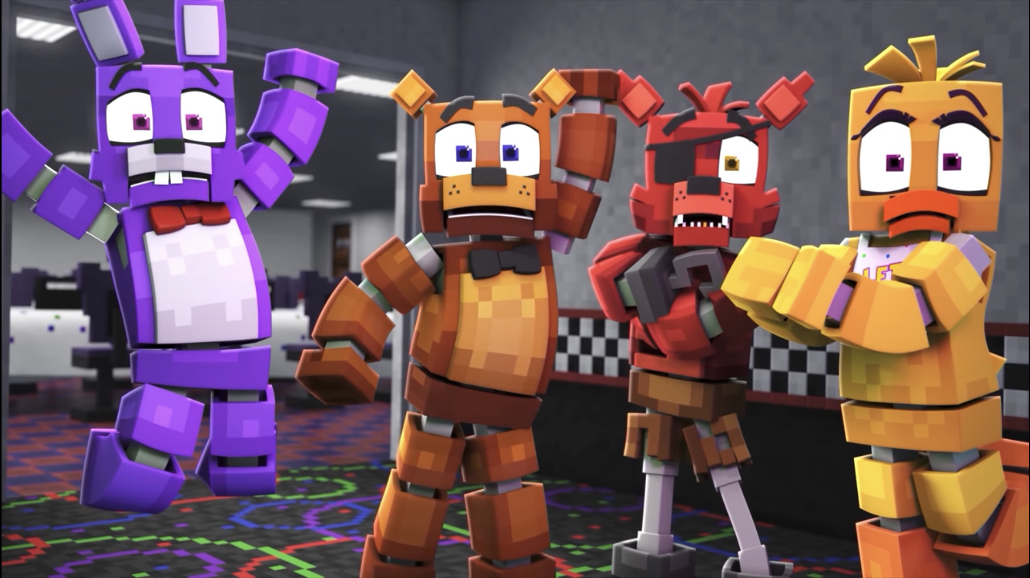 Papercraft Zamination Fnaf zamination by garzaade000 on DeviantArt