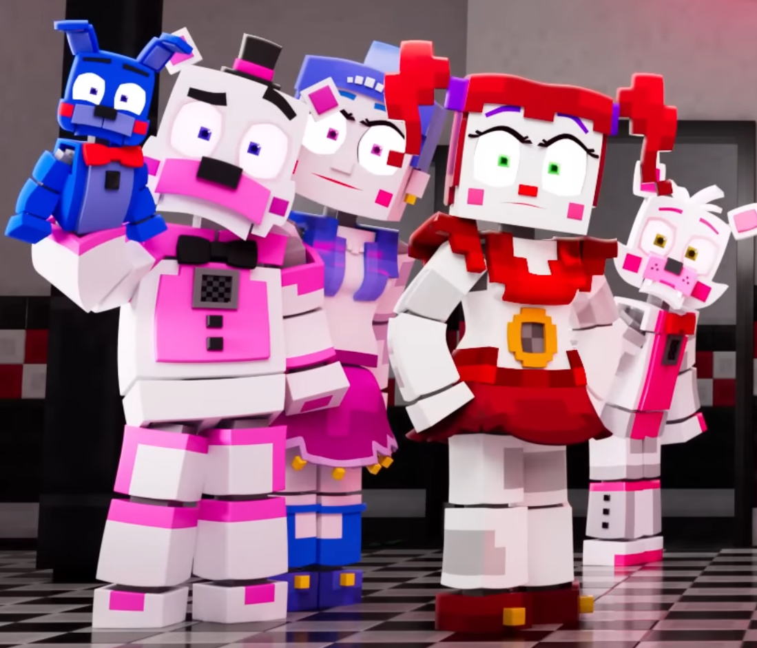 Zamination Skin Fnaf sister location zamination by garzaade000 on DeviantArt