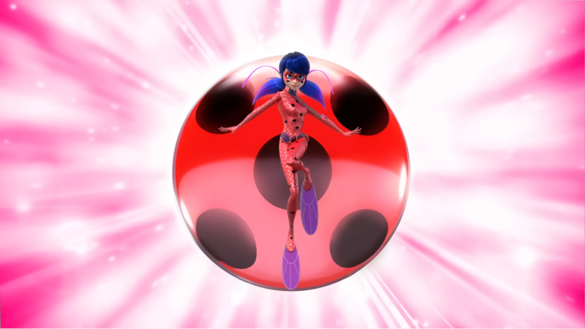 Miraculous aqua ladybug transformation by garzaade000 on DeviantArt