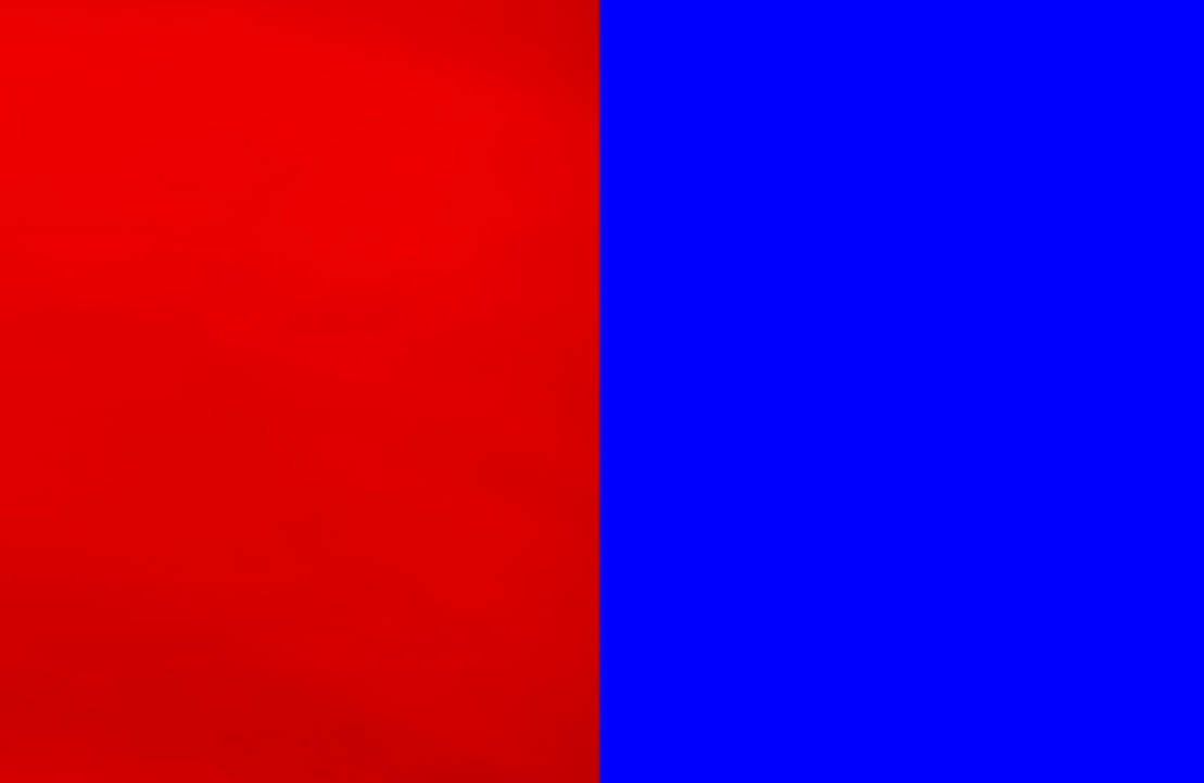 Red Not Blue Red and blue by garzaade000 on DeviantArt