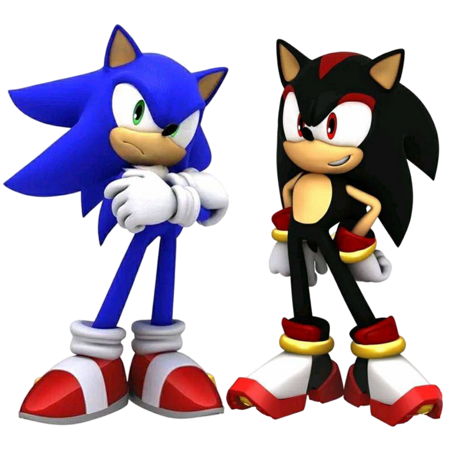 Sonic and shadow color swap by garzaade000 on DeviantArt