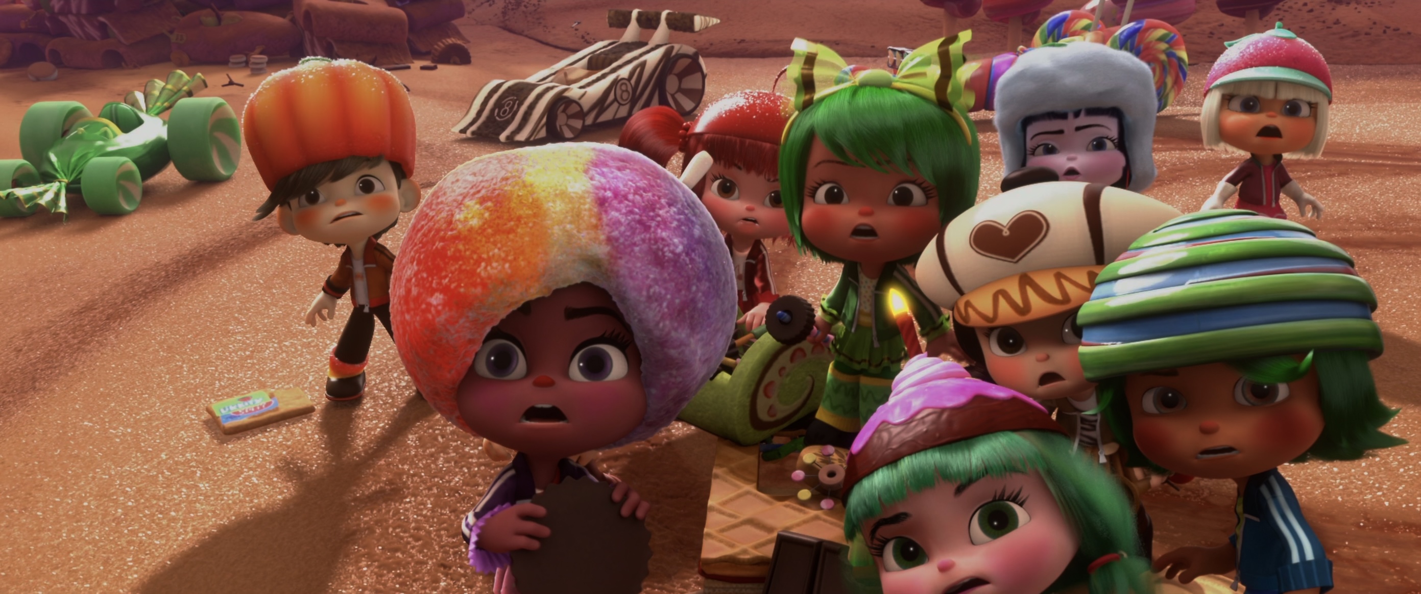 Sugar Rush Racers confused 2 (wreck it Ralph) by garzaade000 on DeviantArt