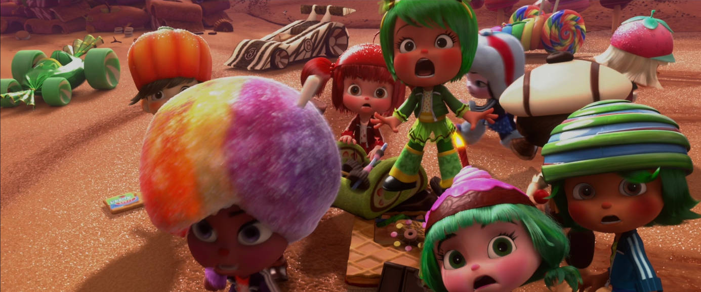 Sugar Rush Racers running away from Ralph (WIR) by garzaade000 on ...