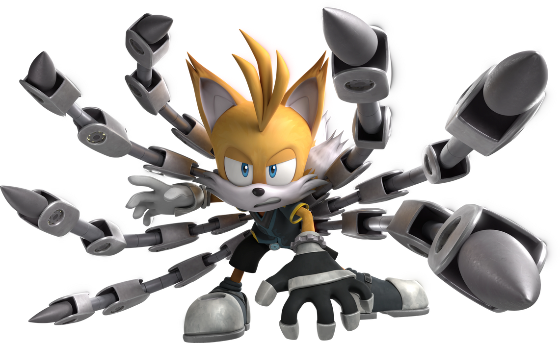Tails9 Tails Nine (Sonic Prime) by garzaade000 on DeviantArt