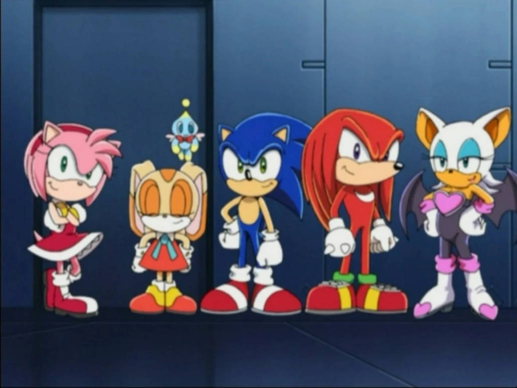 Cream Vs Rouge Sonic Knuckles Amy Cream And Rouge (Sonic X) by garzaade000 on DeviantArt