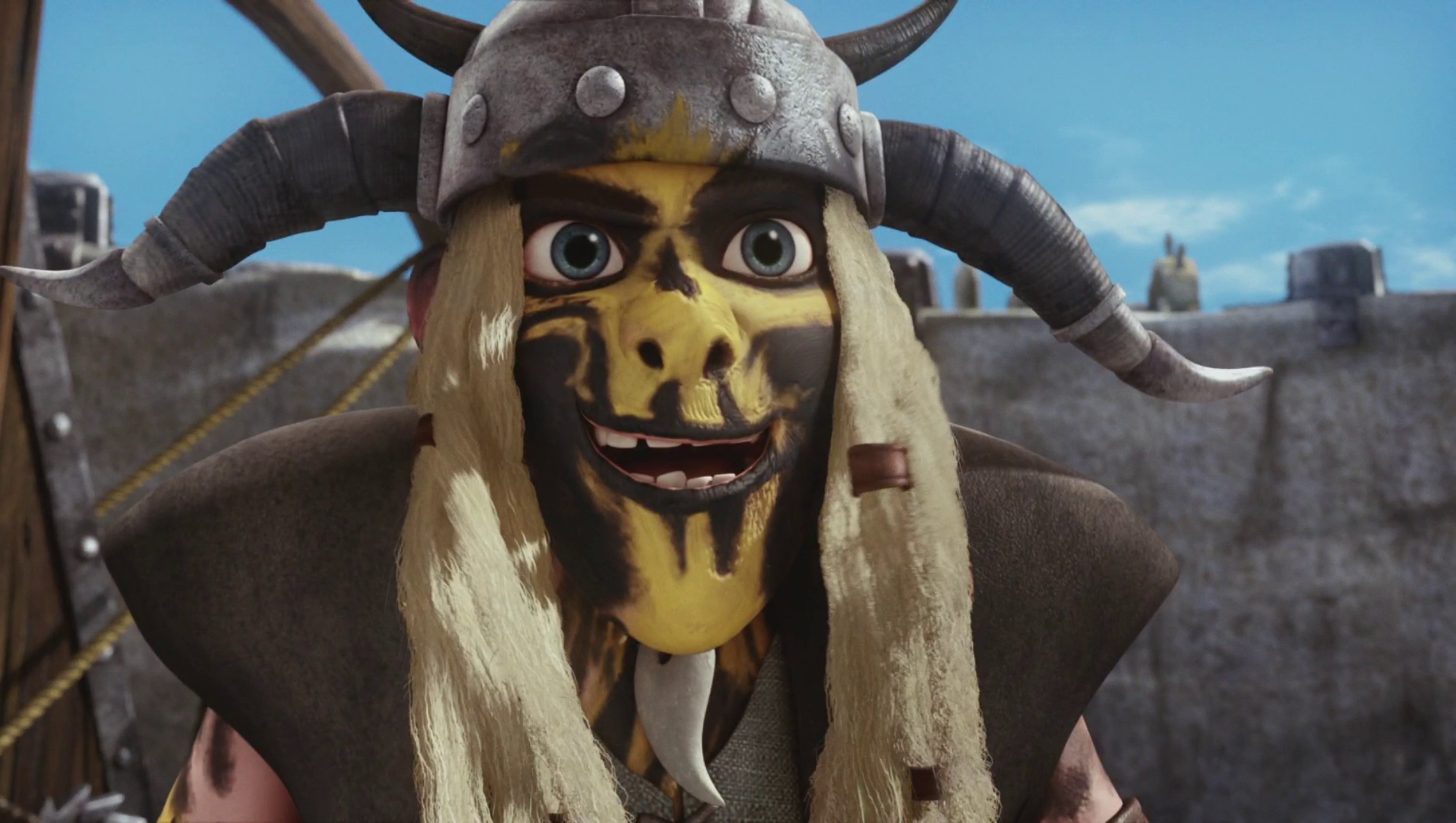 Tuffnut Scared Tuffnut FacePaint (DOTDR) by garzaade000 on DeviantArt