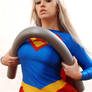 superwoman bending steel