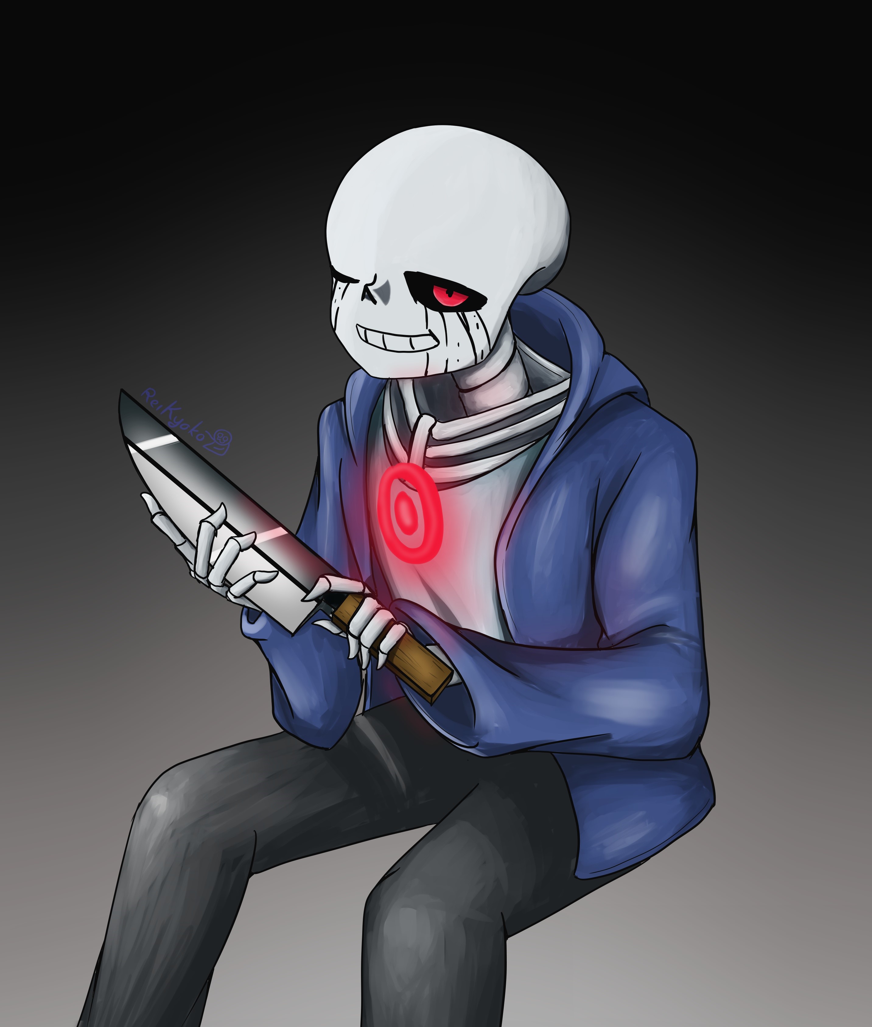 Killer Sans by Keanechiii on DeviantArt