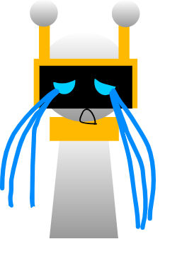 Fun Bot Sprunklings Deviantart Sprunki 1996 Fun Bot is crying by Jinwicraft on DeviantArt