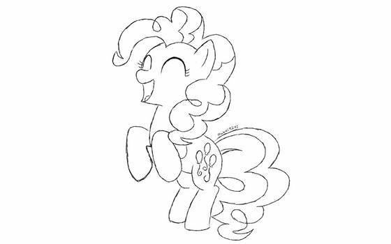 Pinkie Pie sketch